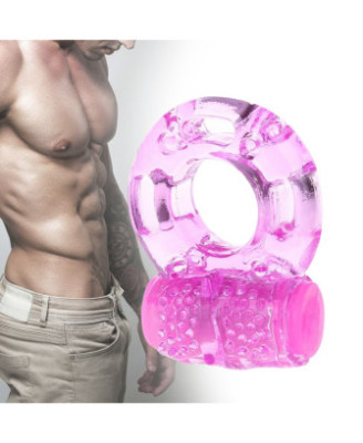 Cockring vibrant rose extensible 